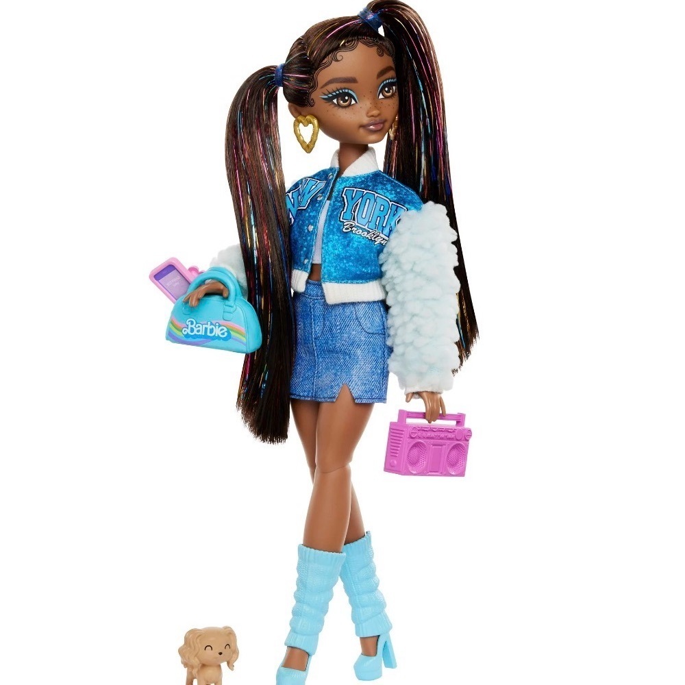 Barbie Dream Besties Barbie "Brooklyn"Doll with 8 Video & Music Accessories